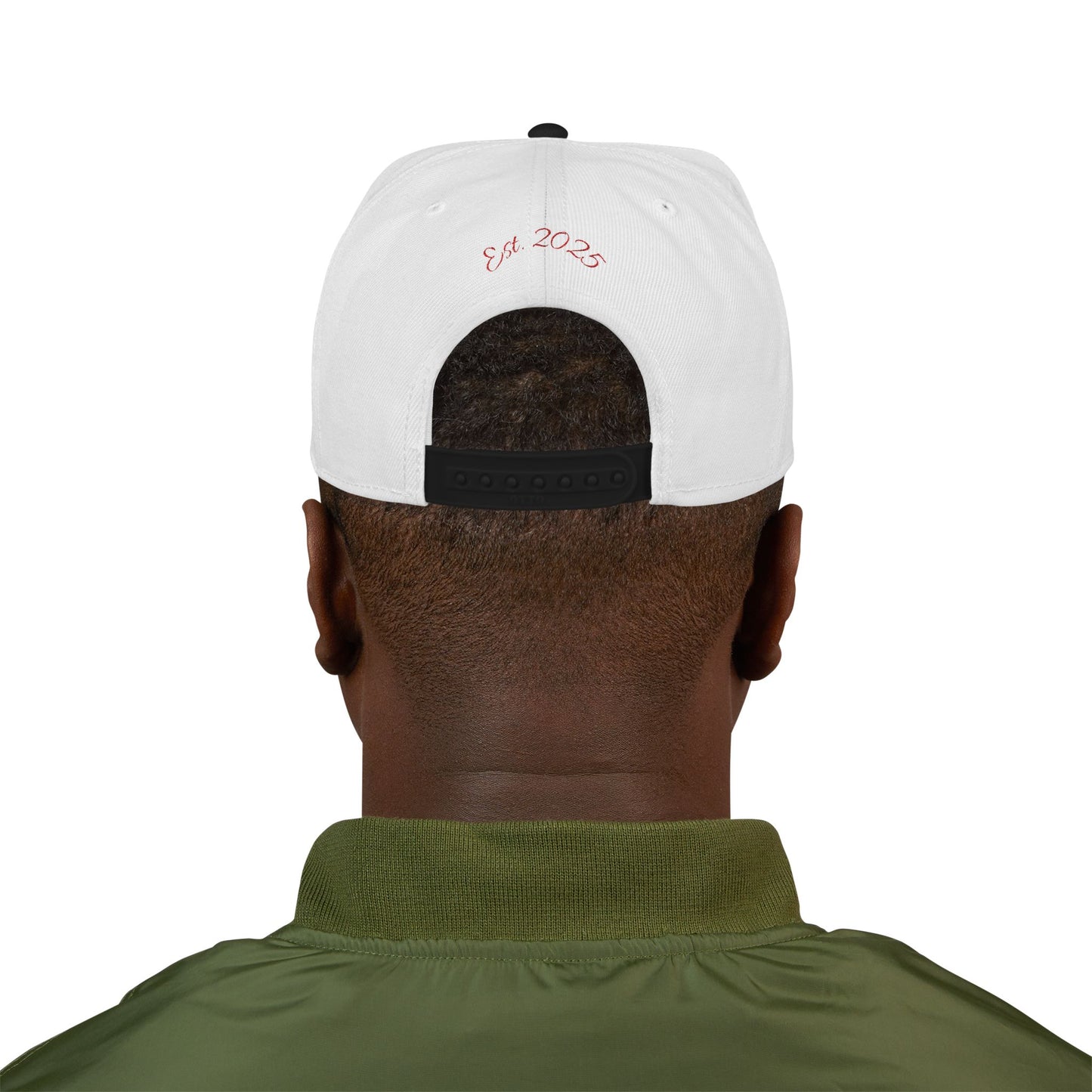 Stylish Snapback Hat with Bold Embroidery, Gift for Trendsetters, Streetwear Essential, Perfect for Festivals, Comfortable Everyday Use