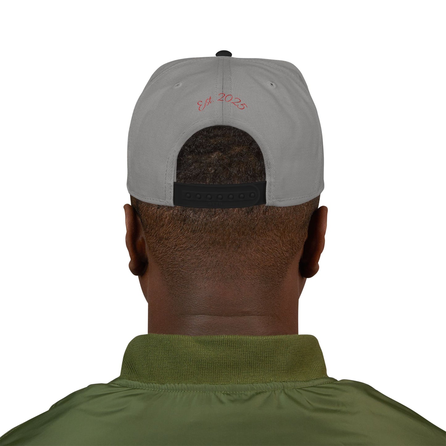 Stylish Snapback Hat with Bold Embroidery, Gift for Trendsetters, Streetwear Essential, Perfect for Festivals, Comfortable Everyday Use