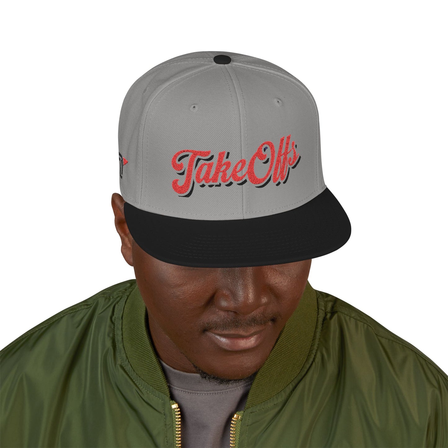 Stylish Snapback Hat with Bold Embroidery, Gift for Trendsetters, Streetwear Essential, Perfect for Festivals, Comfortable Everyday Use