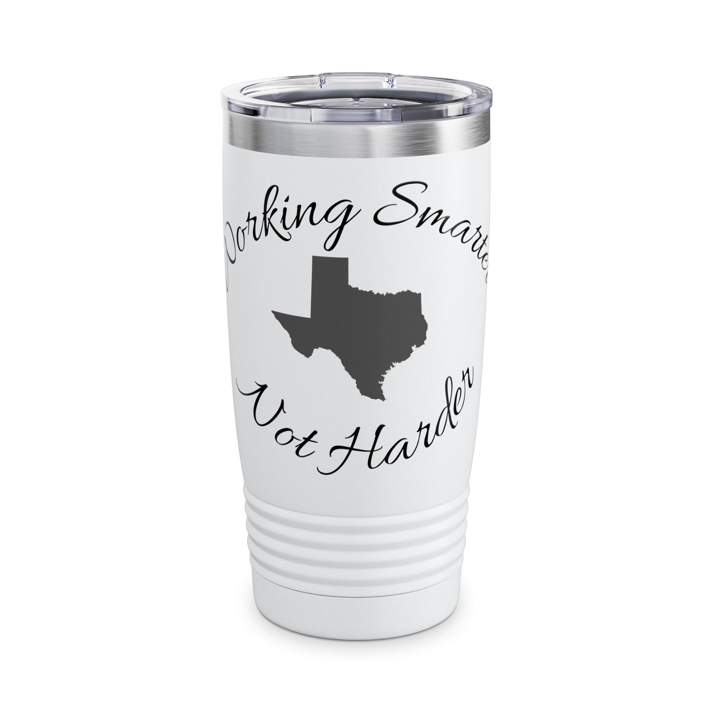 Texas Love Tumbler 20oz - Stainless Steel Travel Mug for Coffee, Gifts for Texans, Customizable Drinkware, Perfect for Home & Outdoors