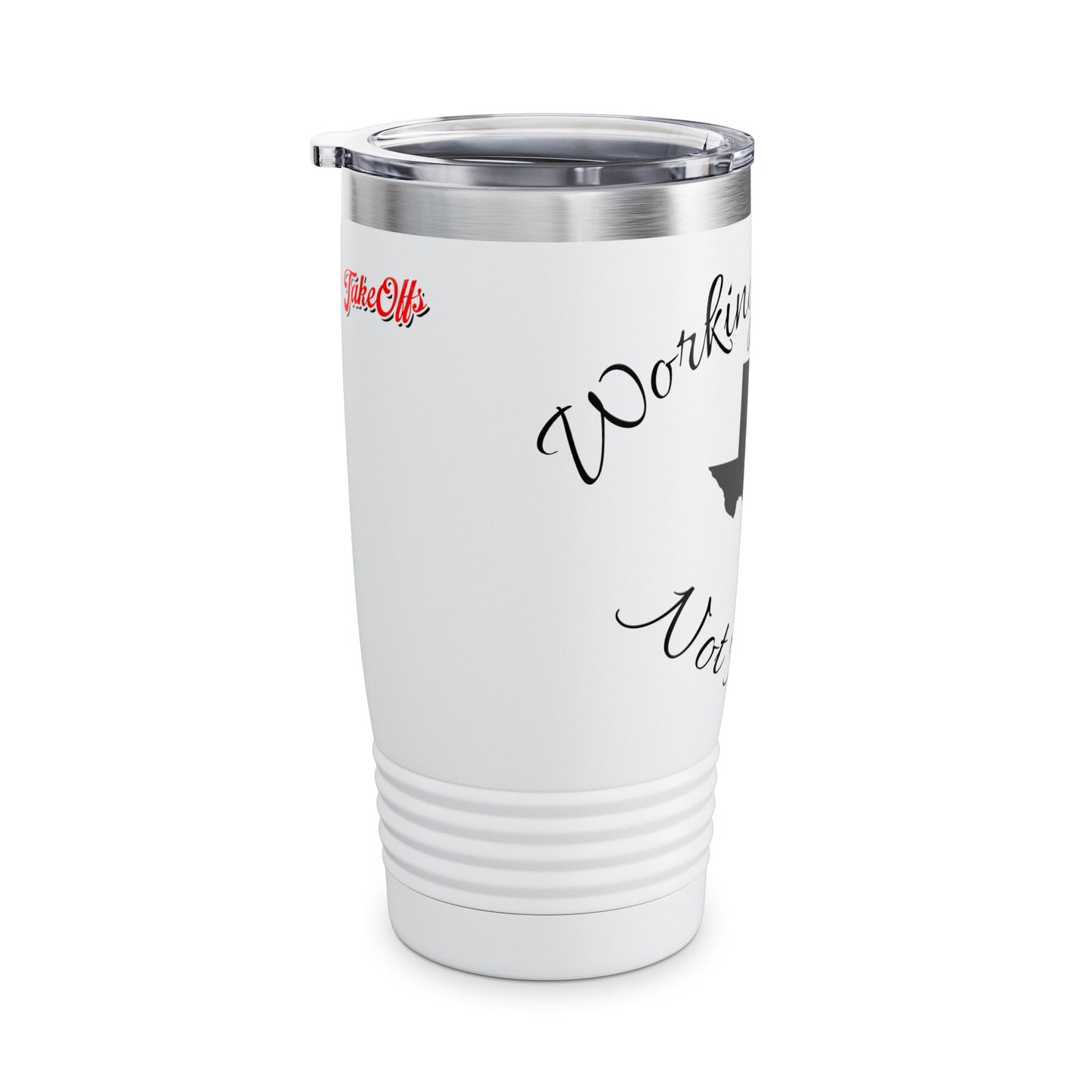 Texas Love Tumbler 20oz - Stainless Steel Travel Mug for Coffee, Gifts for Texans, Customizable Drinkware, Perfect for Home & Outdoors