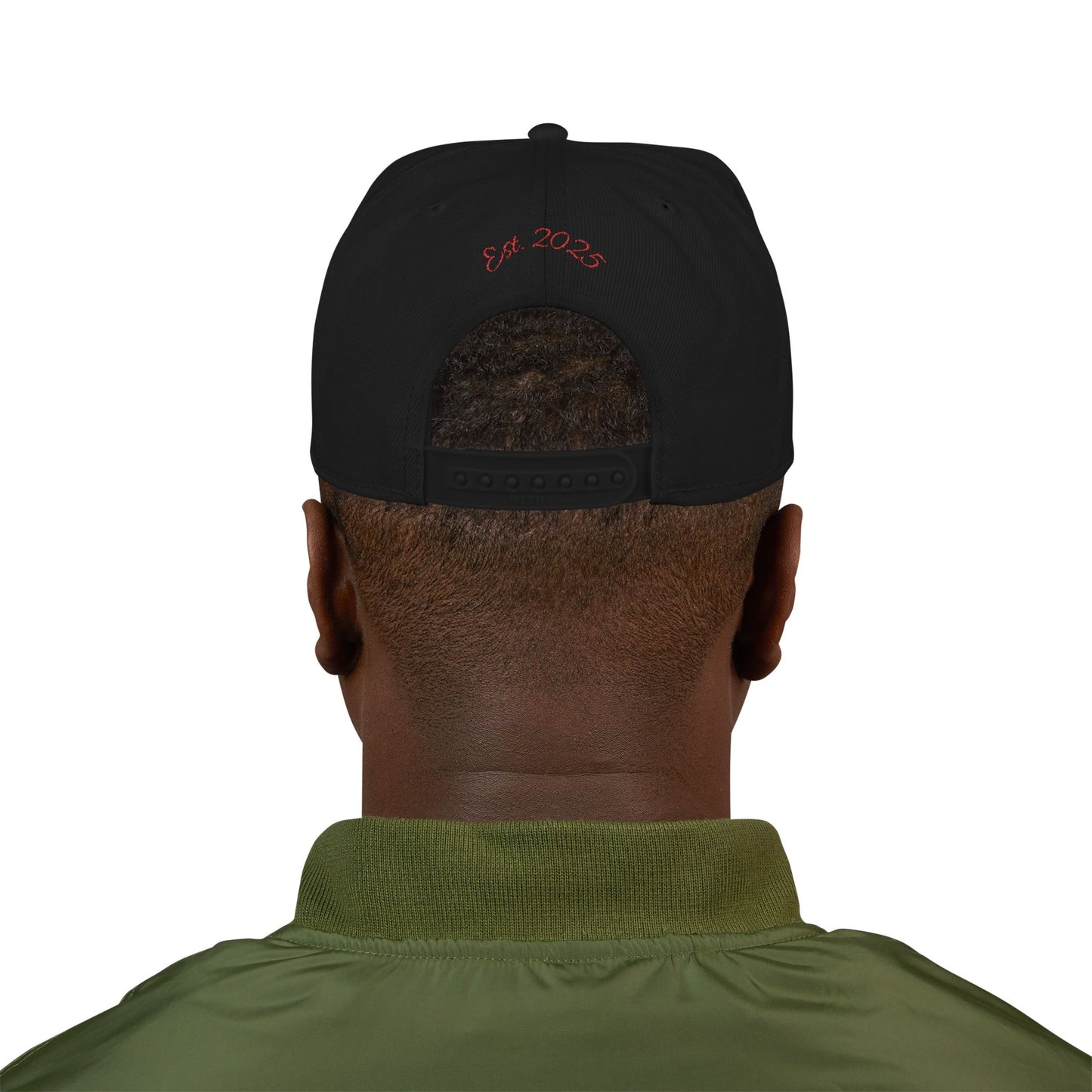 Stylish Snapback Hat with Bold Embroidery, Gift for Trendsetters, Streetwear Essential, Perfect for Festivals, Comfortable Everyday Use