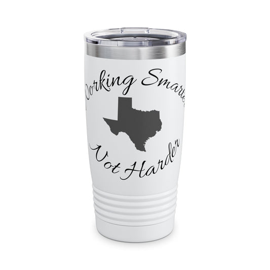 Texas Love Tumbler 20oz - Stainless Steel Travel Mug for Coffee, Gifts for Texans, Customizable Drinkware, Perfect for Home & Outdoors